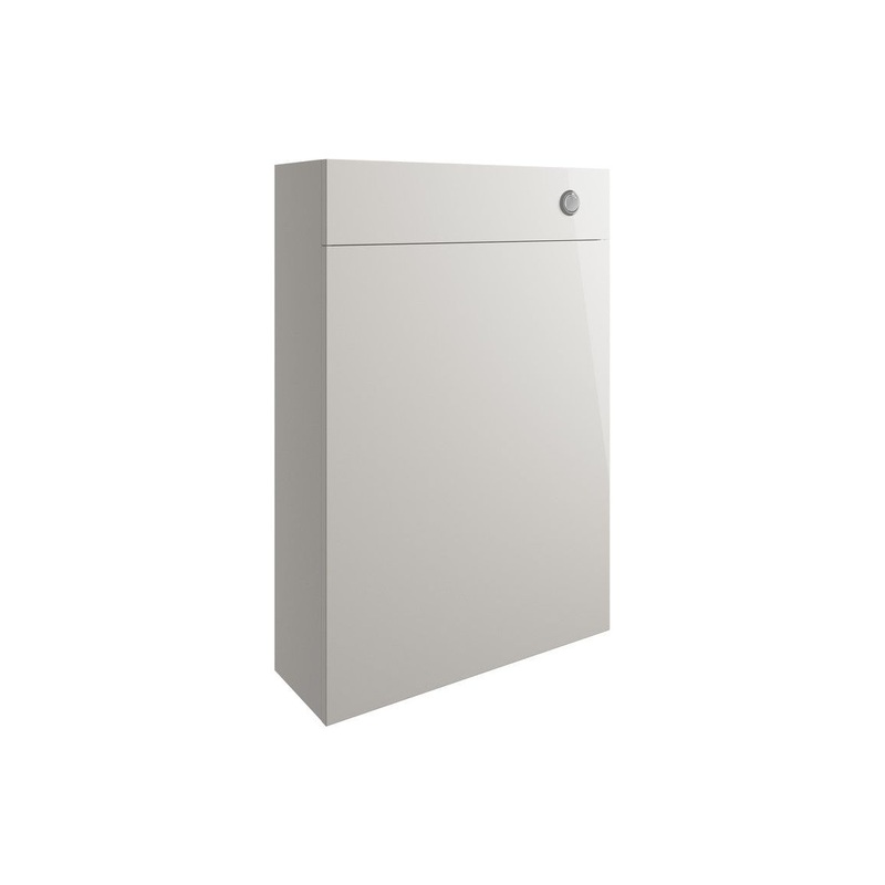 Garrett 600mm Slim WC Unit – Pearl Grey Gloss