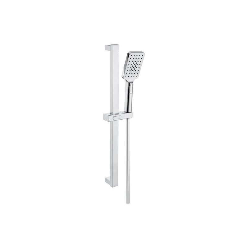 Square Push Button Shower Kit