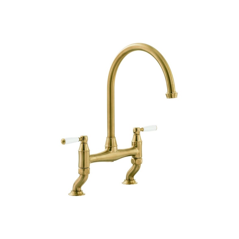 Abode Astbury Bridge Mixer Tap – Forged Brass