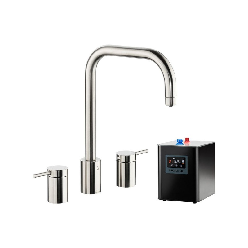 Abode Project 4 IN 1 3 Part Tap & Proboil.4E Tank – Brushed Nickel