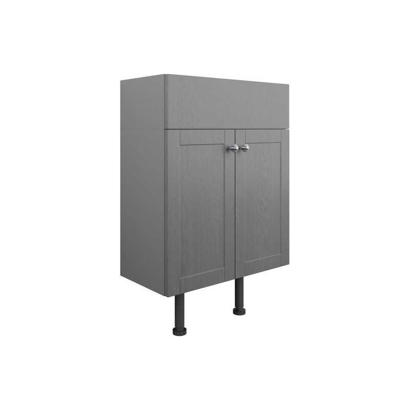 Berry 500mm 2 Door Basin Unit – Grey Ash
