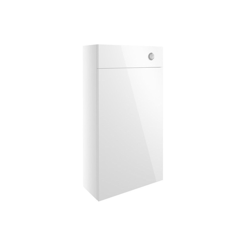 Cedar 500mm Slim WC Unit – White Gloss