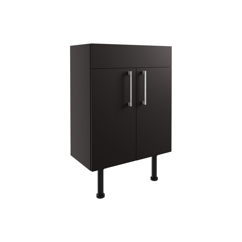 Cedar 600mm Basin Unit – Matt Graphite Grey