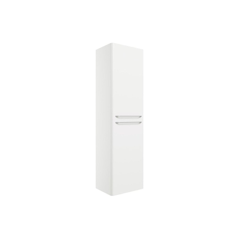 Engleman 454mm Wall Hung 2 Door Tall Unit – White Gloss