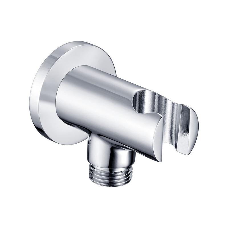 Handset Wall Bracket w/Wall Outlet – Round