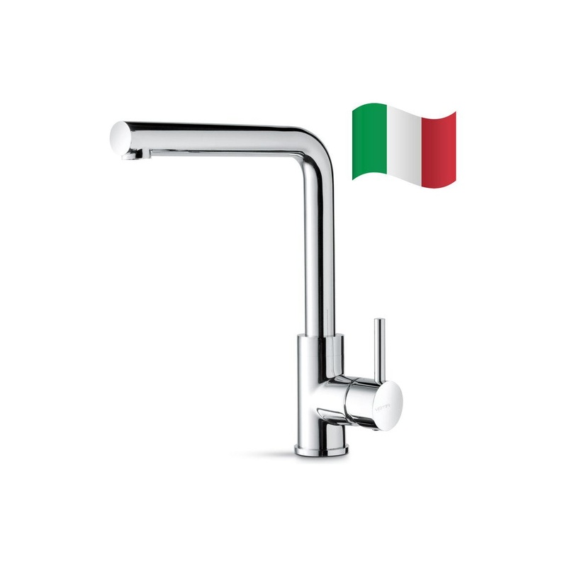 Prima+ Riace Single Lever L-Shaped Mixer Tap – Chrome