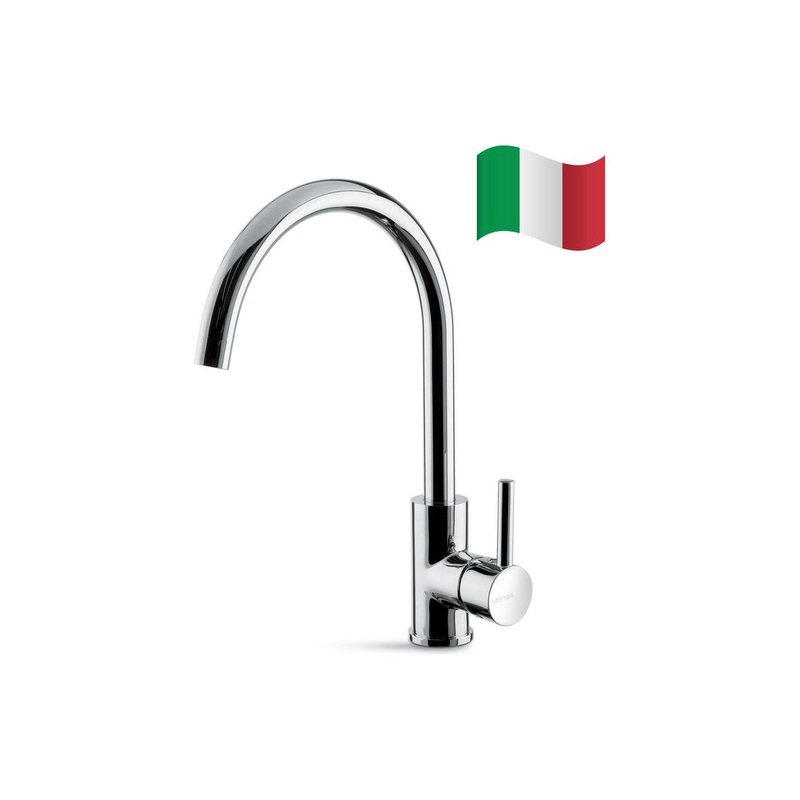 Prima+ Riace Single Lever Round Mixer Tap – Chrome