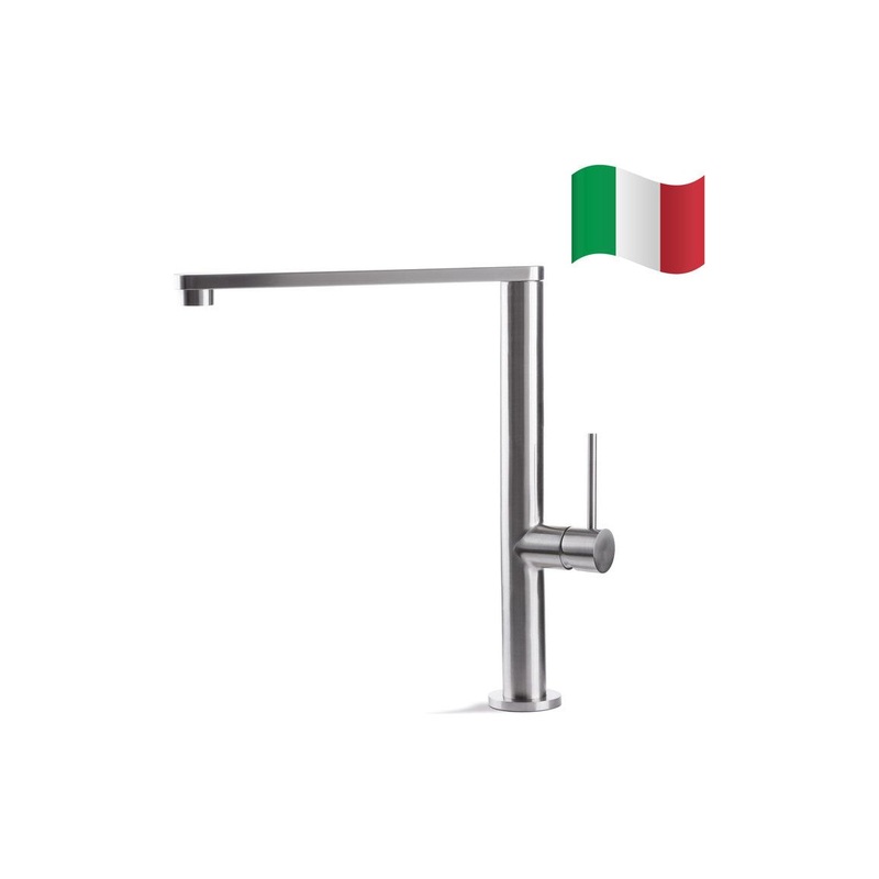 Prima+ Tiber Single Lever Flat Mixer Tap – St/Steel