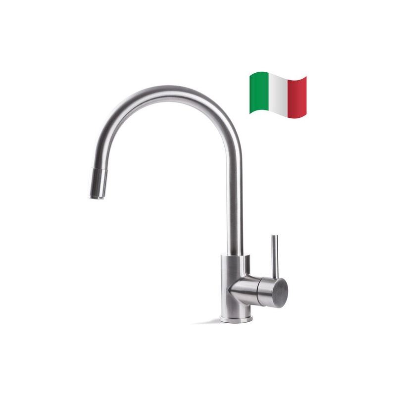 Prima+ Tiber Single Lever Mixer Tap w/Pull Out – St/Steel