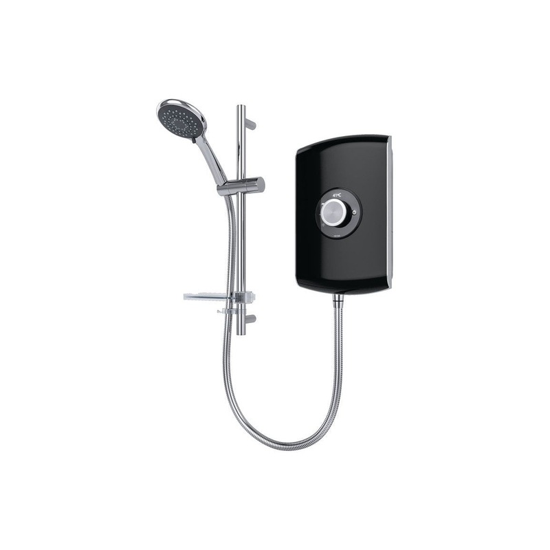 Triton Amore 9.5kW Electric Shower – Black Gloss