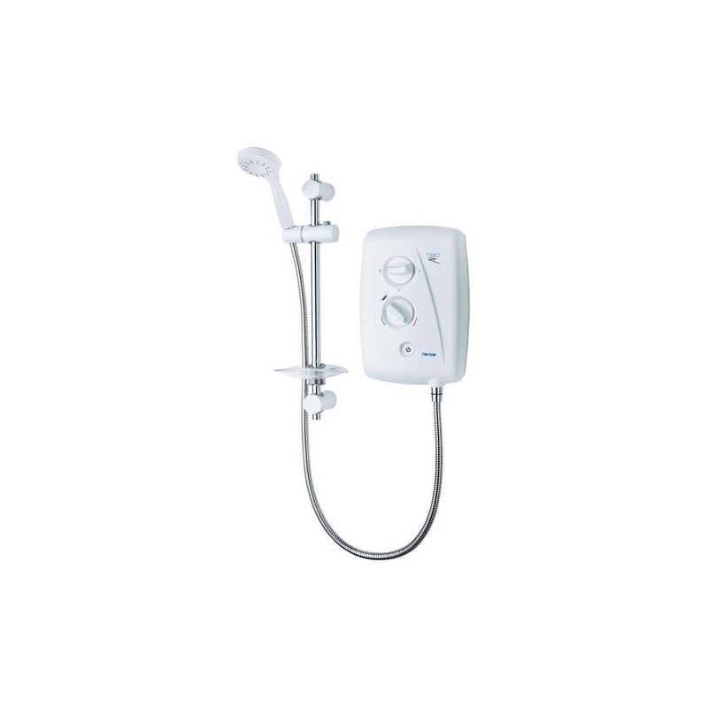 Triton T80ZFF 7.5kW Electric Shower – White/Chrome