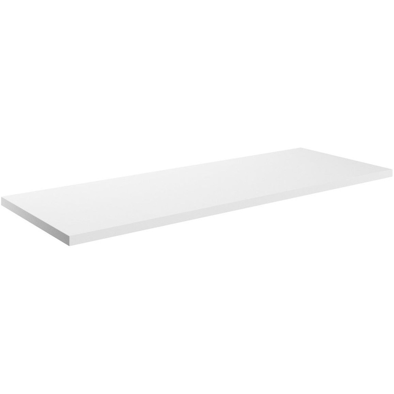 Bateba Laminate Worktop (1200x460x18mm) – White Gloss