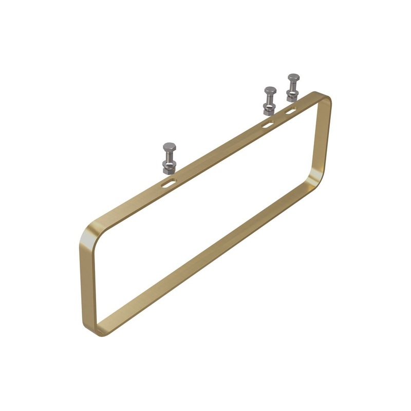 Abode Tableau Optional Towel Rail – Brushed Brass