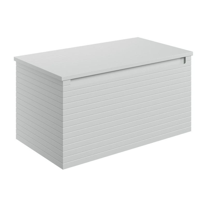 Chestnut 800mm Wall Hung 1 Drawer Basin Unit & Worktop – Matt Mineral Grey