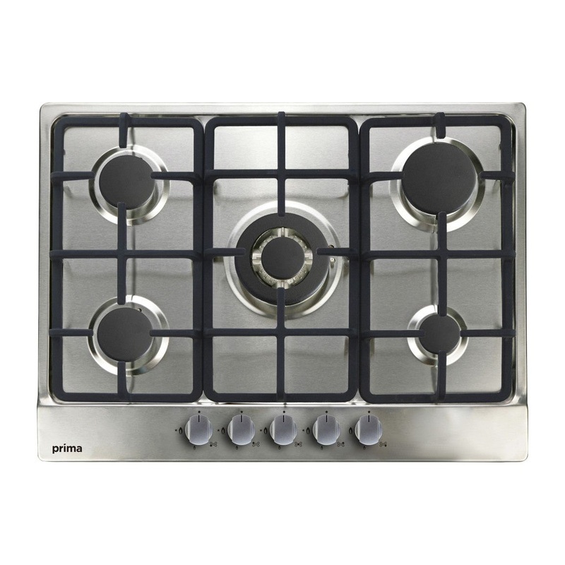 Prima PRGH114 70cm Gas Hob (Cast Iron) – St/Steel