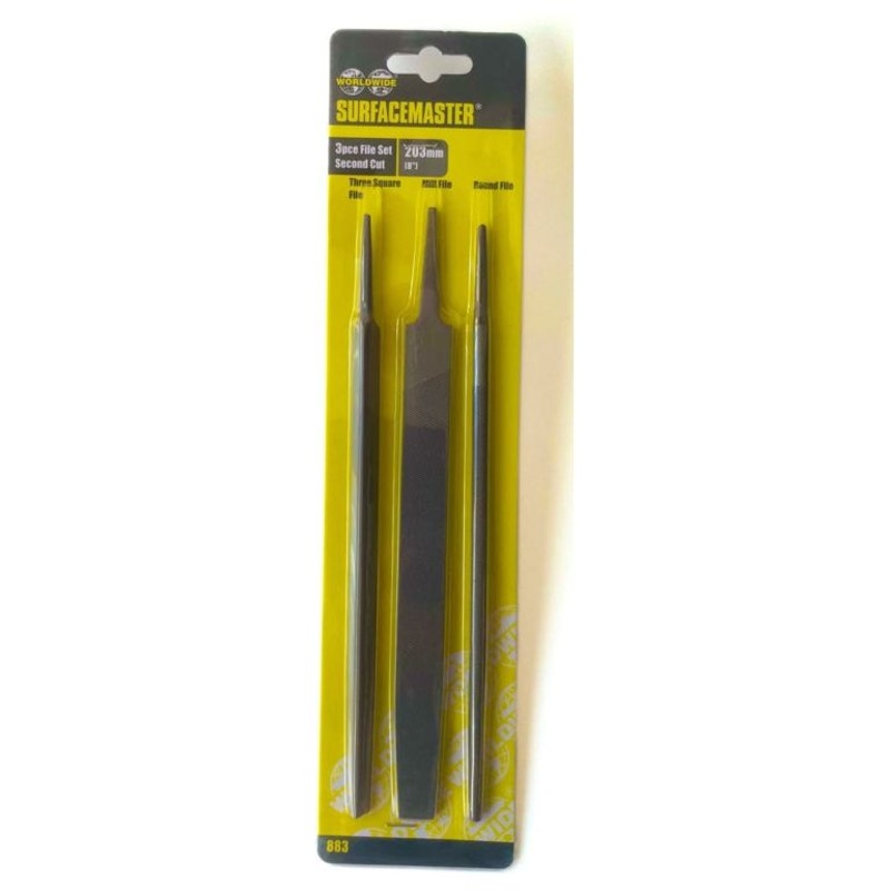 Surfacemaster File Set (3 Piece) – 203mm (8)