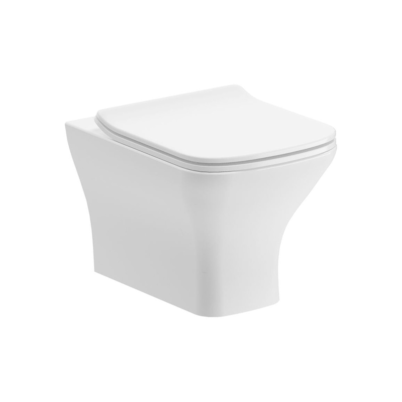 Awka Rimless Comfort Height Back To Wall WC