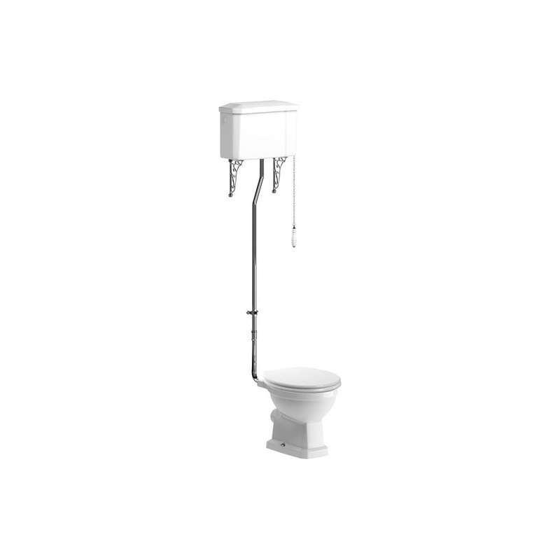 Bonny High Level WC|Satin White Seat|Satin White Seat (Brass Finish)|Standard Seat|Standard Seat (Brass Finish)