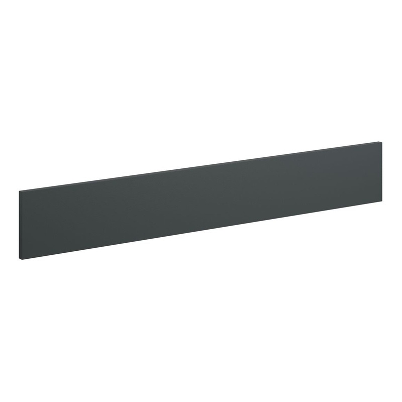 Camil 1200mm Plinth – Matt Graphite Grey