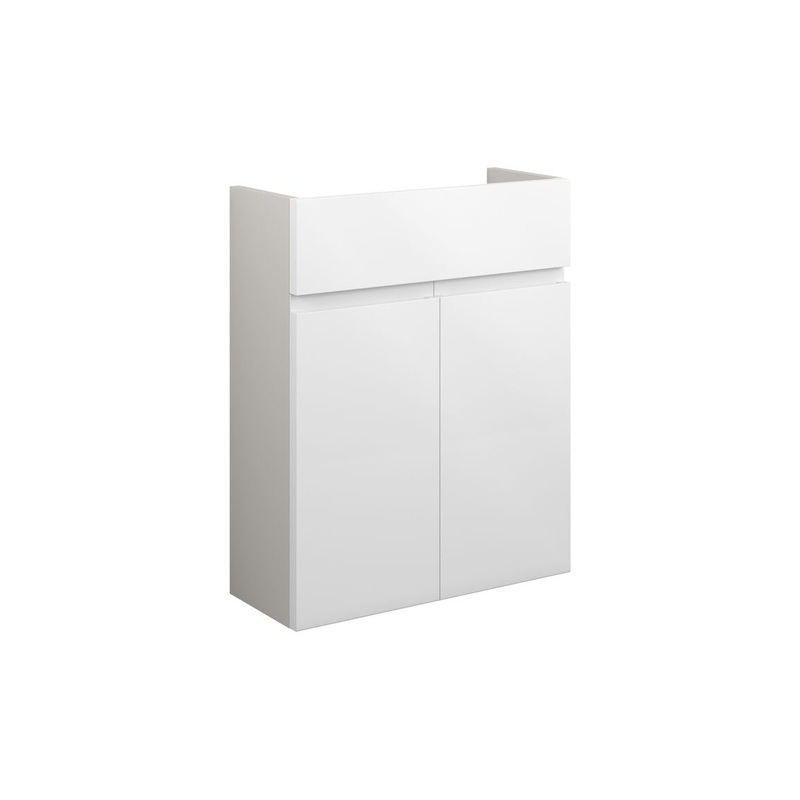 Camil 500mm Slim Basin Unit – White Gloss