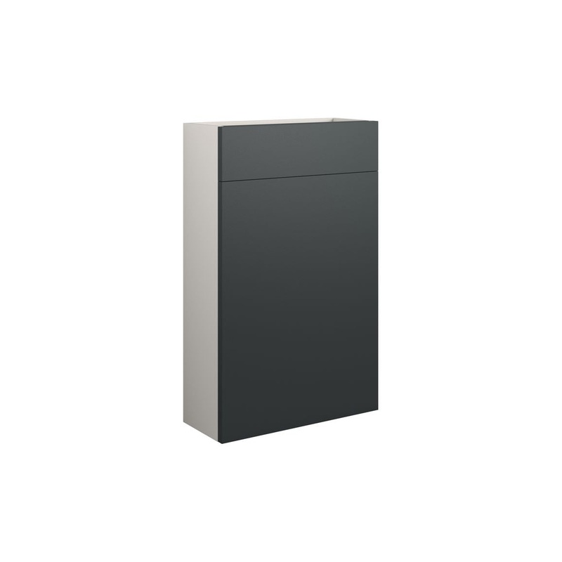 Camil 500mm Slim WC Unit – Matt Graphite Grey