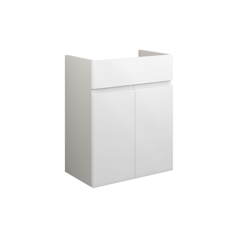 Camil 500mm Standard Basin Unit – White Gloss