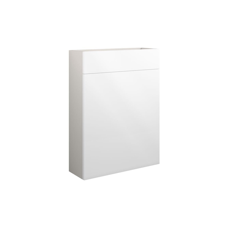 Camil 600mm Slim WC Unit – White Gloss