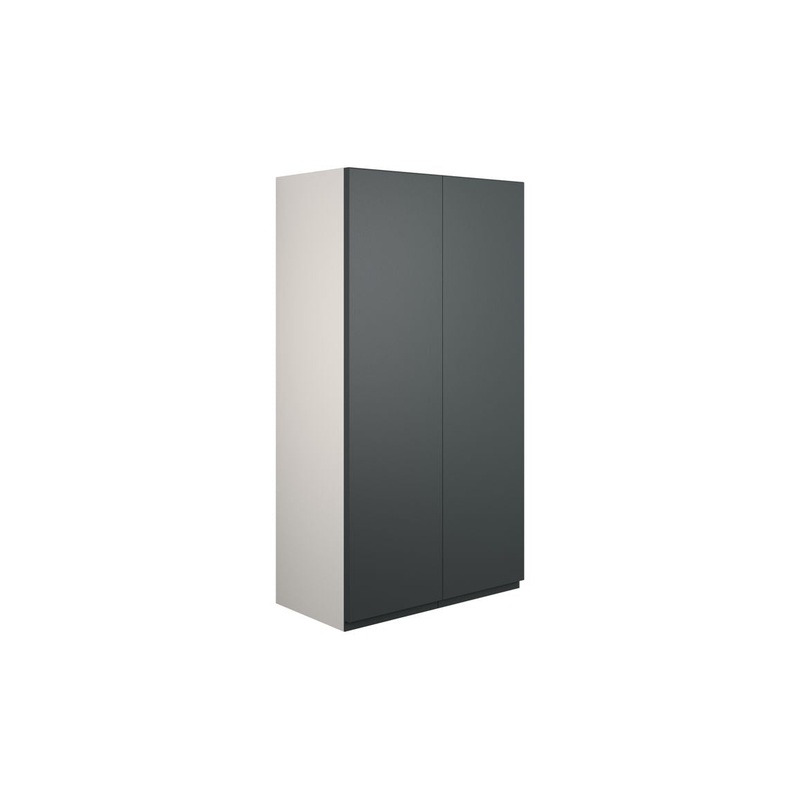 Camil 600mm Standard 2 Door Storage Unit – Matt Graphite Grey