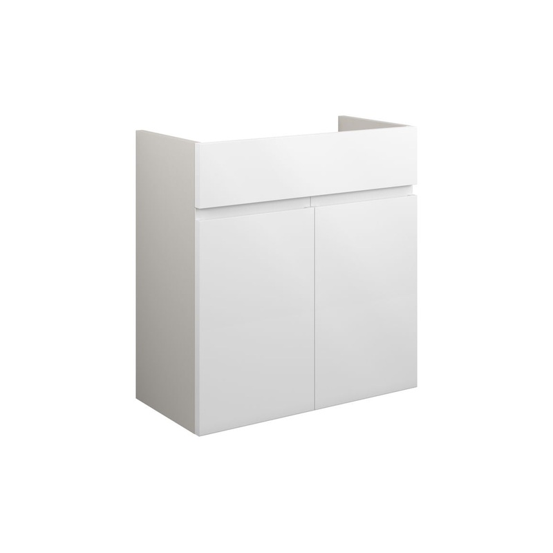 Camil 600mm Standard Basin Unit – White Gloss