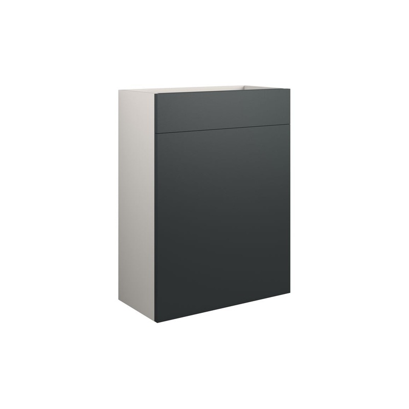 Camil 600mm Standard WC Unit – Matt Graphite Grey