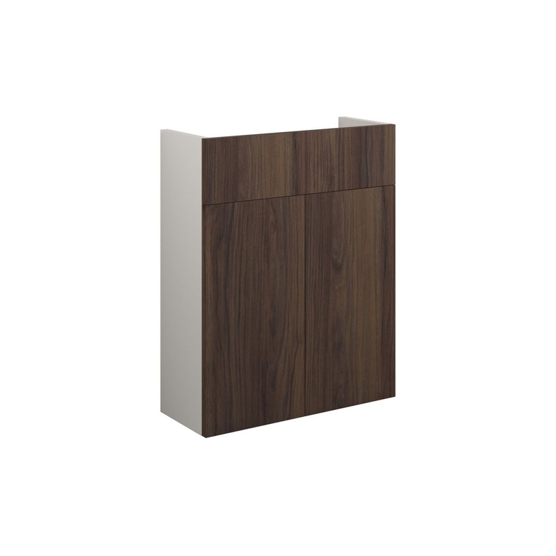 Paddock 500mm Slim Basin Unit – Warm Walnut