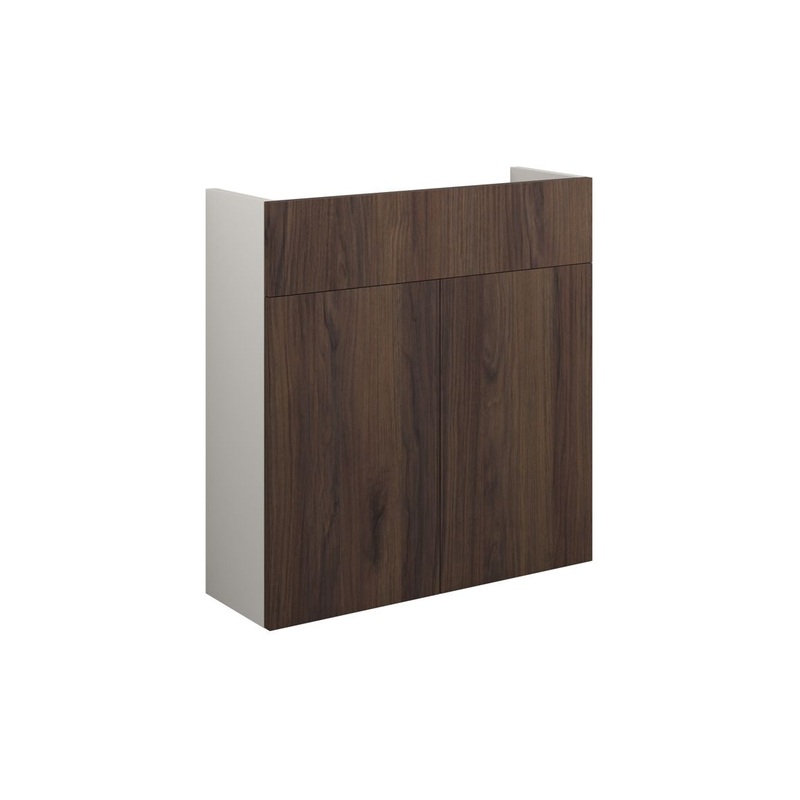 Paddock 600mm Slim Basin Unit – Warm Walnut