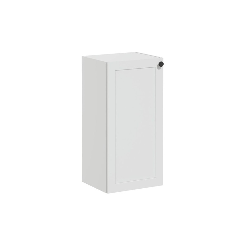 VitrA Root Classic 40cm 1 Door Lower/Base Unit (LH Hinge) – Matt Light Grey