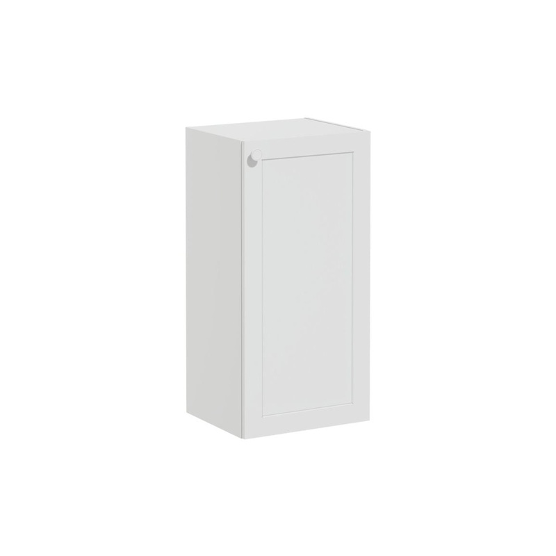 VitrA Root Classic 40cm 1 Door Lower/Base Unit (RH Hinge) – Matt Light Grey