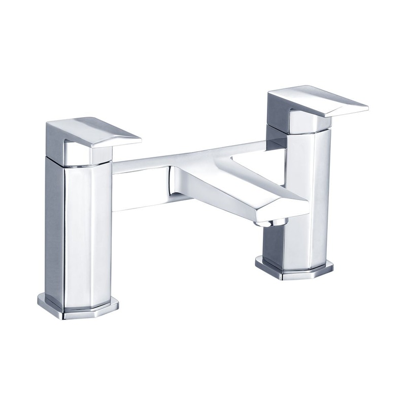 Roose Bath Filler – Chrome