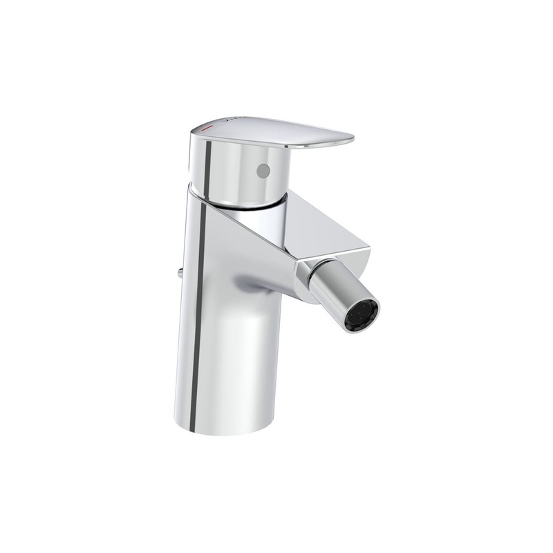VitrA Flow Round Bidet Mixer – Chrome