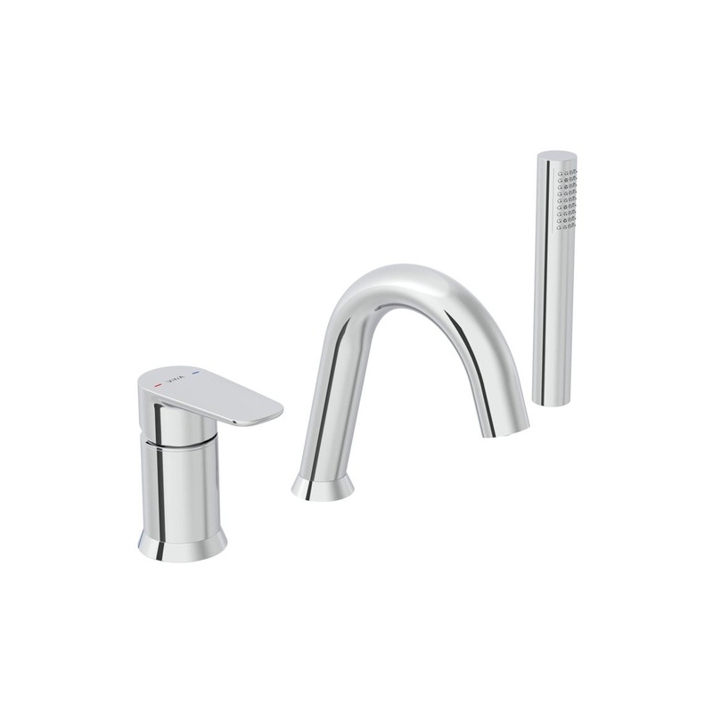 VitrA Flow Soft 3-Hole Bath/Shower Mixer
