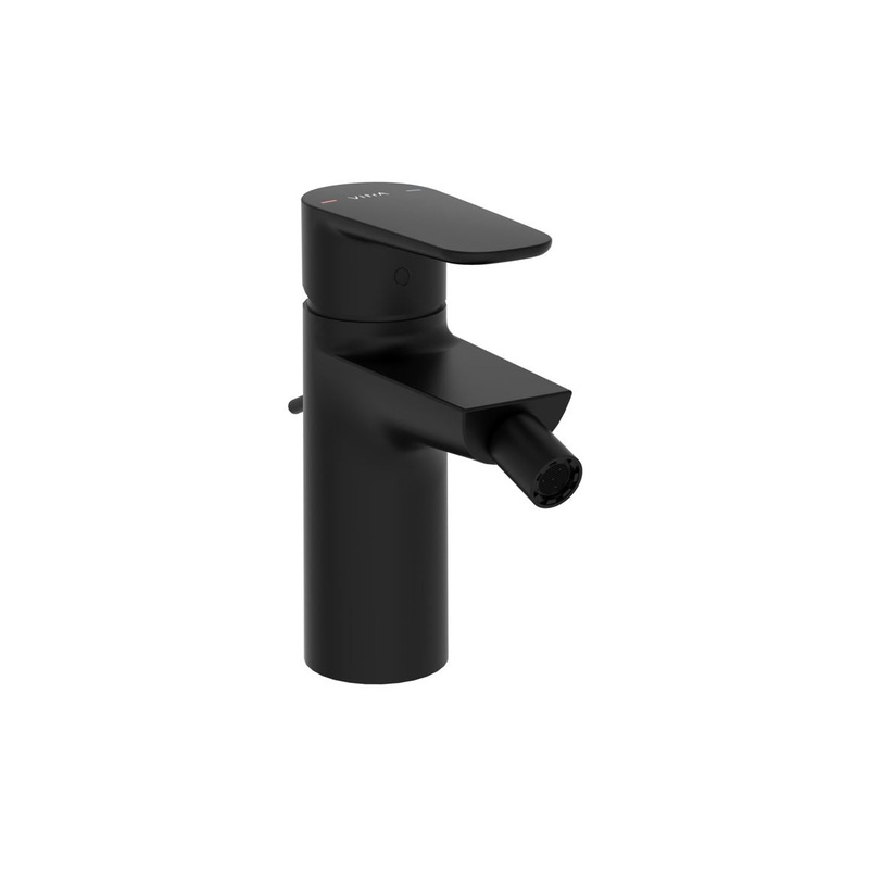VitrA Flow Soft Bidet Mixer|Chrome|Matt Black
