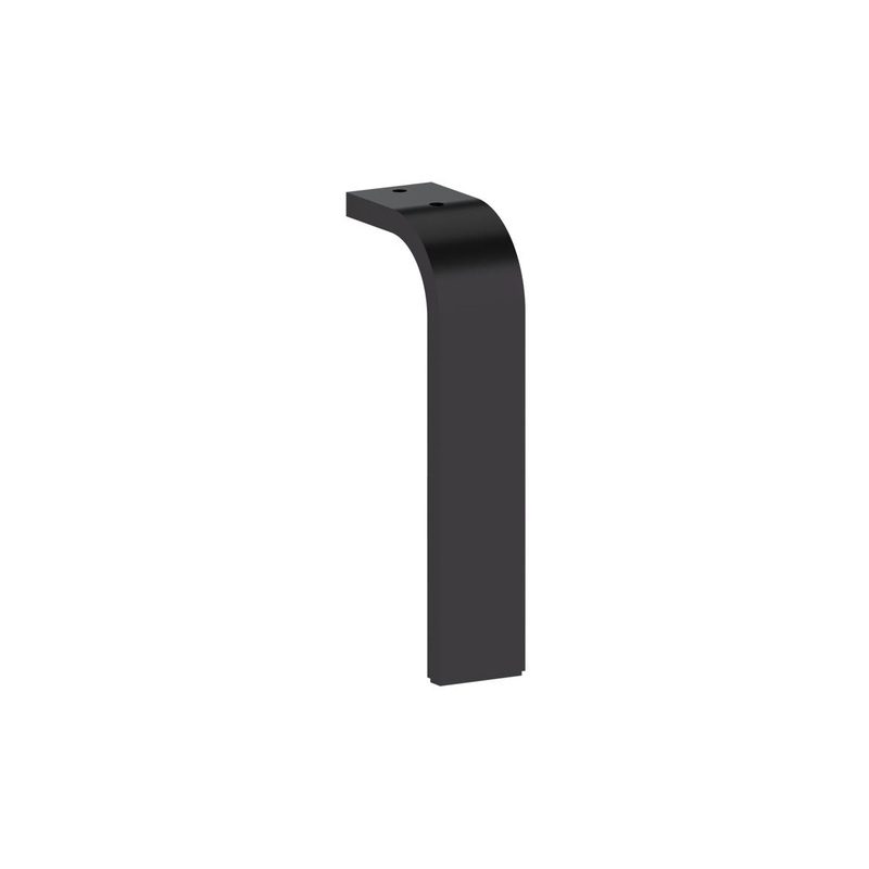VitrA Root Flat Leg Set for 2/4 Drawer Units – Matt Black