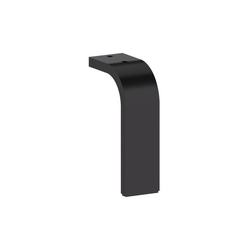 VitrA Root Flat Leg Set for 3 Drawer Units – Matt Black