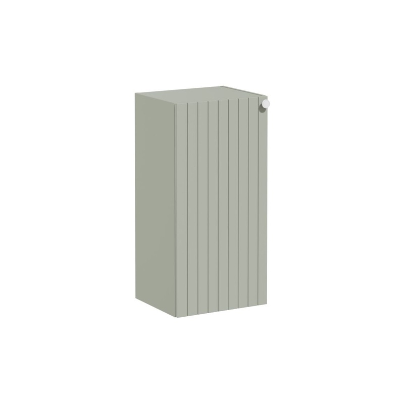 VitrA Root Groove 40cm 1 Door Lower/Base Unit (LH Hinge) – Matt Retro Green