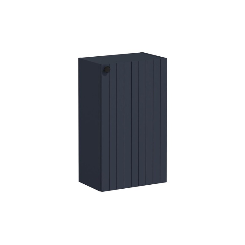 VitrA Root Groove 40cm 1 Door Slim Lower/Base Unit (RH Hinge) – Matt Dark Blue