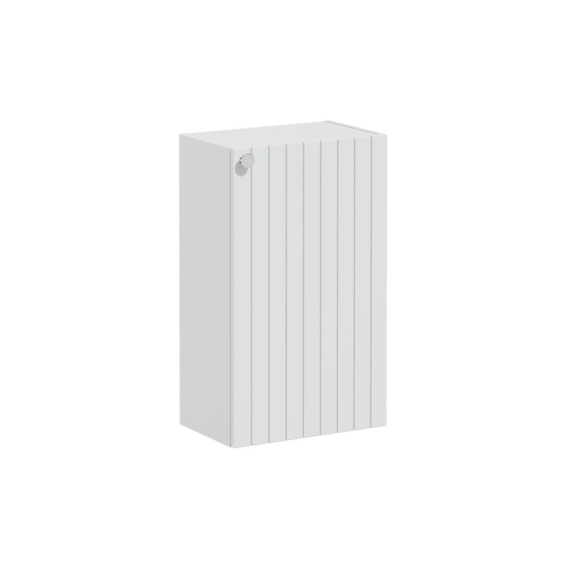VitrA Root Groove 40cm 1 Door Slim Lower/Base Unit (RH Hinge) – Matt Light Grey