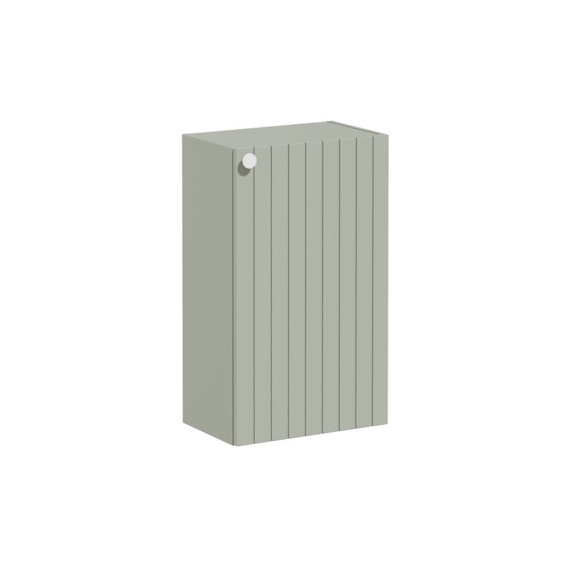 VitrA Root Groove 40cm 1 Door Slim Lower/Base Unit (RH Hinge) – Matt Retro Green